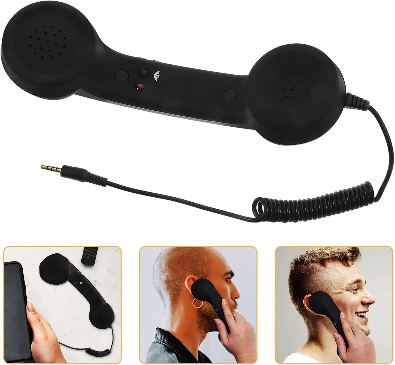 گوشی کلاسیک با سیم برای هدفون رترو تلفن قدیمی دهه 90 گوشی با سیم تلفن برای خانه گیره مو مشکی چرخشی گوشی تلفن همراه گوشی کلاسیک با سیم برای هدفون رترو تلفن قدیمی دهه 90 گوشی با سیم تلفن برای خانه گیره مو مشکی چرخشی گوشی تلفن همراه