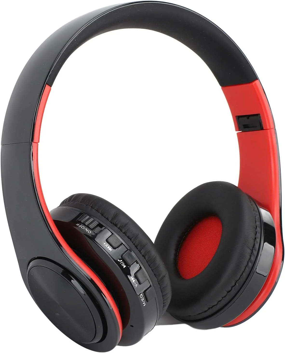 هدفون روگوشی Elprico، هدفون بی‌سیم با میکروفون، هدست تاشو و سبک، دکمه‌های چند منظوره برای تماس و موسیقی