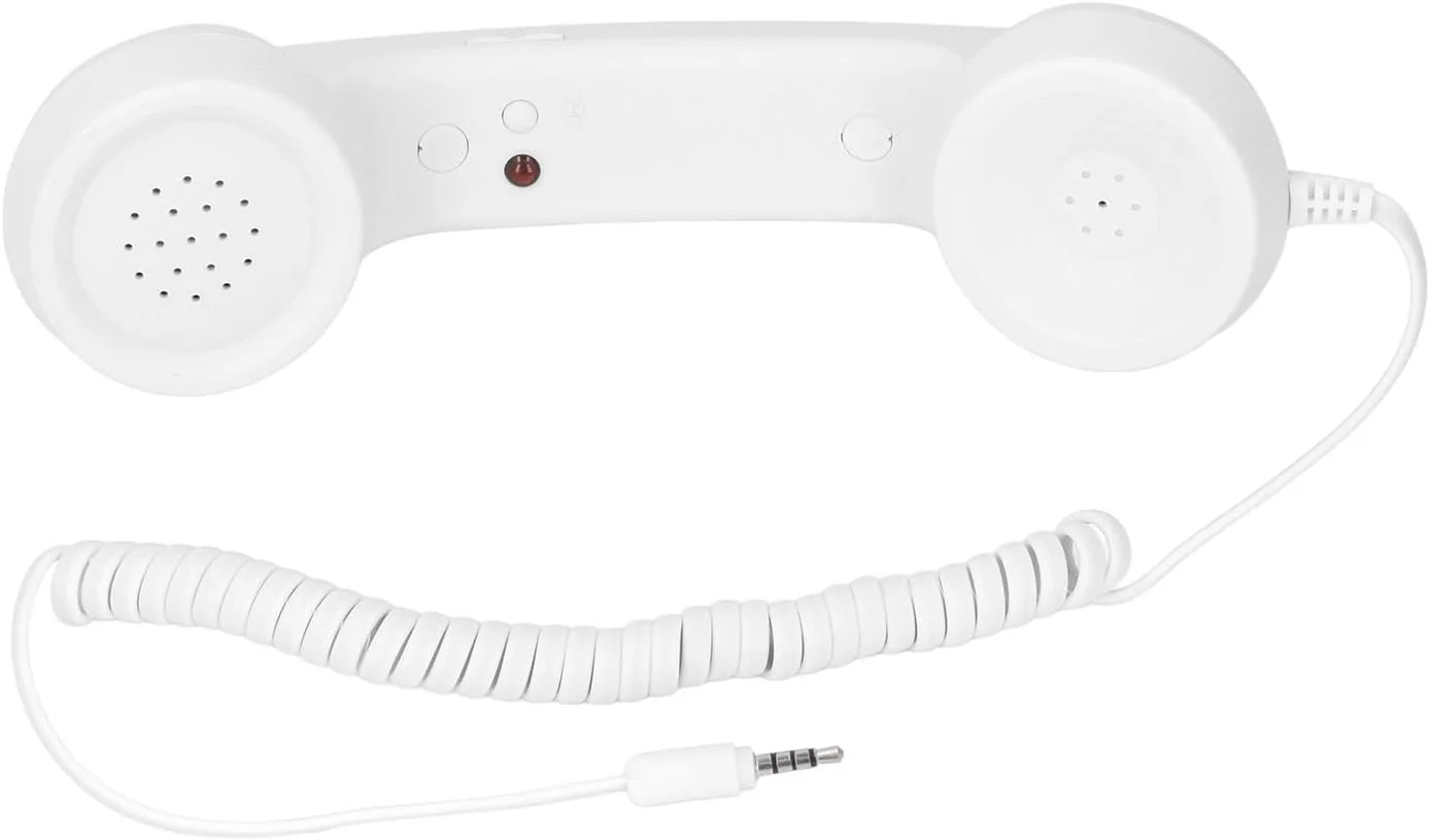 گوشی تلفن همراه بی سیم با صدای شفاف Tnfeeon، گوشی تلفن چند منظوره رترو برای خانه و محل کار (سفید) گوشی تلفن همراه بی سیم با صدای شفاف Tnfeeon، گوشی تلفن چند منظوره رترو برای خانه و محل کار (سفید)