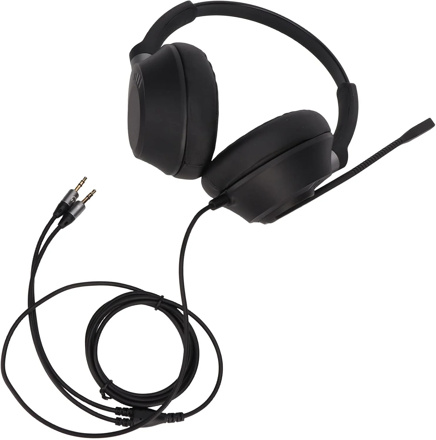 هدست تلفن Denash، هدست کامپیوتر با دو جک 3.5 میلیمتری و میکروفون برای تماسهای کنفرانسی، استفاده آسان هدست تلفن Denash، هدست کامپیوتر با دو جک 3.5 میلیمتری و میکروفون برای تماسهای کنفرانسی، استفاده آسان