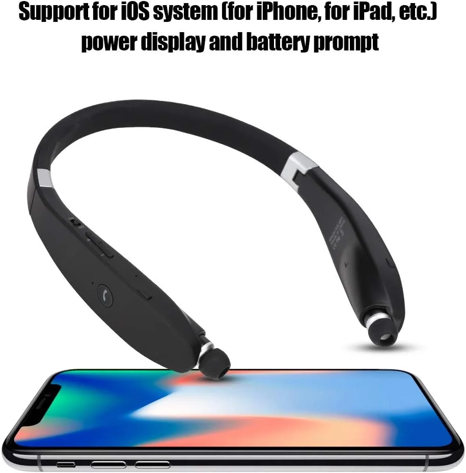 هدست تلسکوپی گردنی تاشو VELATEMOR با قابلیت کاهش نویز باند پهن CVC، دارای شماره گیری صوتی و عملکرد آخرین کد (مشکی) هدست تلسکوپی گردنی تاشو VELATEMOR با قابلیت کاهش نویز باند پهن CVC، دارای شماره گیری صوتی و عملکرد آخرین کد (مشکی)