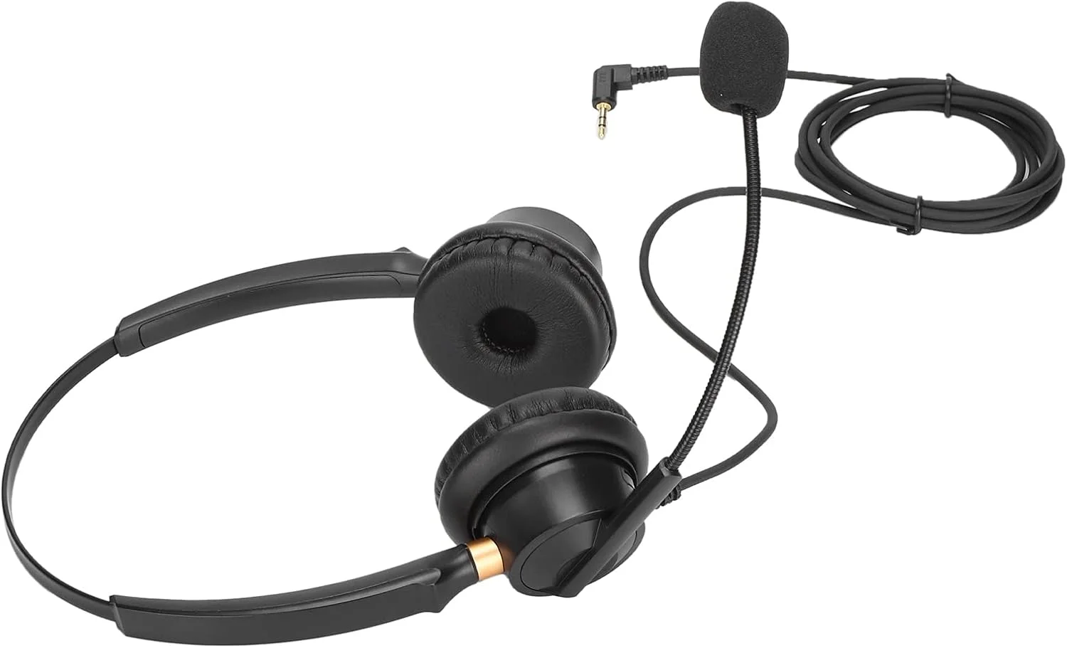 هدست مرکز تماس با میکروفون، هدست تلفن مرکز تماس با قابلیت حذف نویز، دو گوشی، مناسب خدمات مشتریان و کار از راه دور