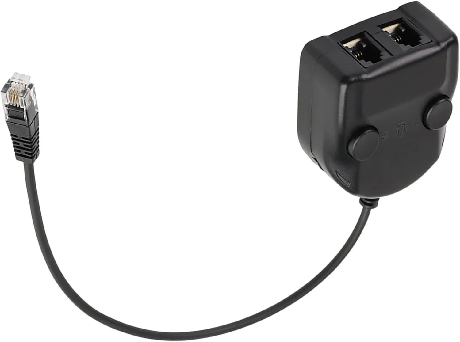 جعبه تقسیم هدست هوشمند صوتی بسته Cryfokt با سوئیچ قطع صدا برای مراکز تماس، طراحی جمع و جور