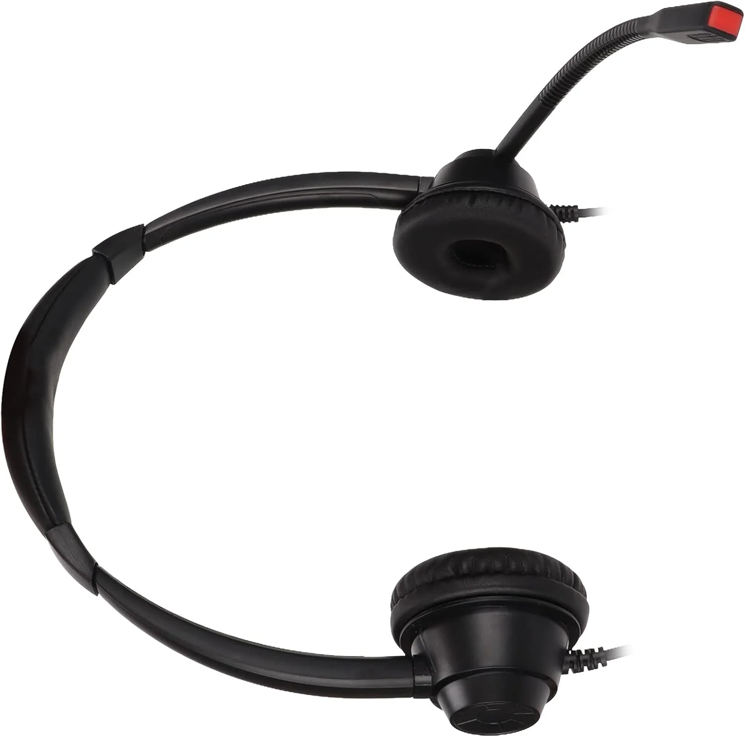 هدست ترافیکی 2.5 میلیمتری RIZGHWOY با میکروفون چرخشی برای خدمات مشاوره تلفنی بیمارستان، هدفون دو گوش ABS مشکی هدست ترافیکی 2.5 میلیمتری RIZGHWOY با میکروفون چرخشی برای خدمات مشاوره تلفنی بیمارستان، هدفون دو گوش ABS مشکی