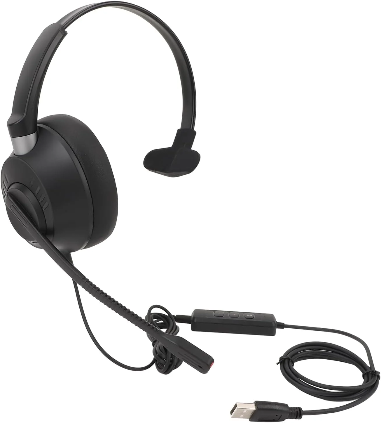 هدست تلفن XUMIUZIY با میکروفون HD داخلی، بالشتک‌های نرم گوشی، رابط USB، برای کامپیوترهای شخصی، لپ‌تاپ‌ها، تبلت‌ها