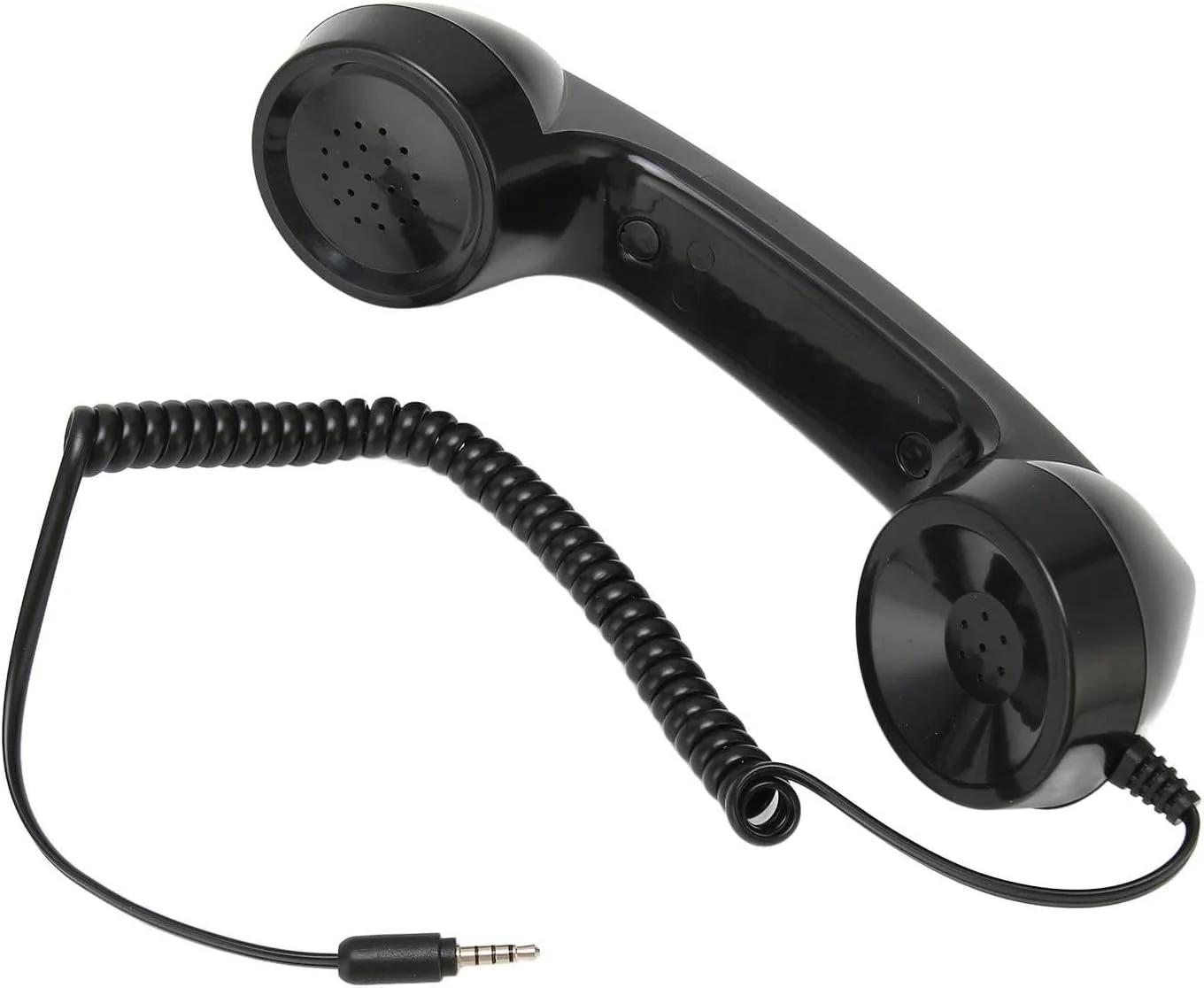 گوشی تلفن رترو CHICIRIS، کیفیت صدای عالی، سازگاری جهانی، ضد تشعشع، انتخاب ایده آل برای گوشی موبایل (مشکی) گوشی تلفن رترو CHICIRIS، کیفیت صدای عالی، سازگاری جهانی، ضد تشعشع، انتخاب ایده آل برای گوشی موبایل (مشکی)