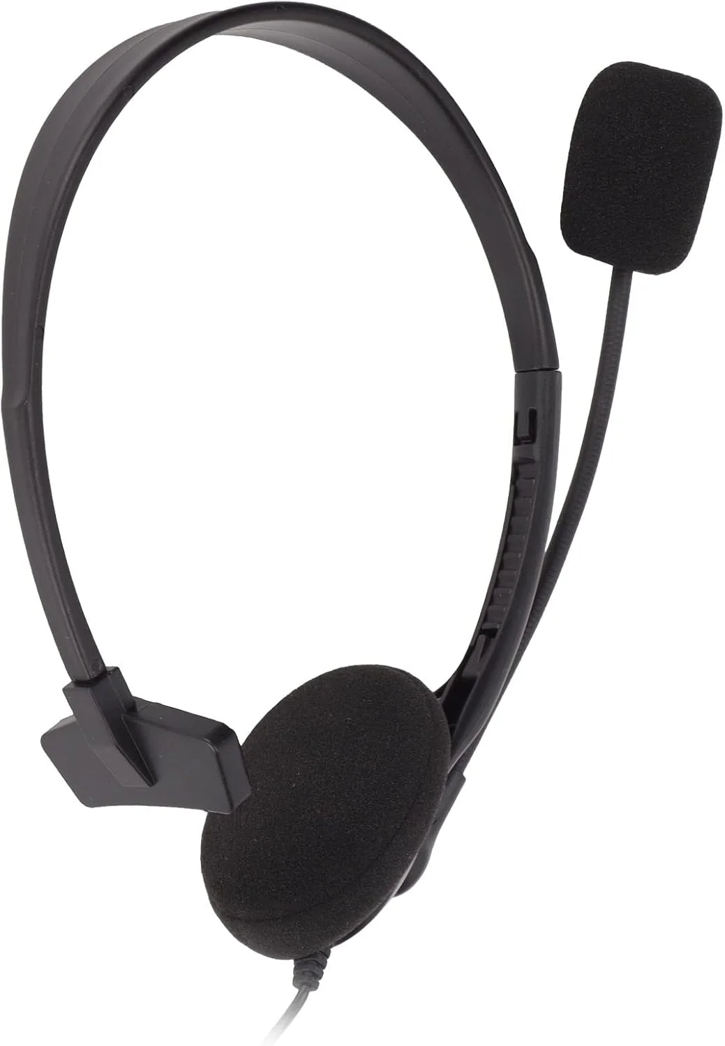 هدست تلفن قابل تنظیم تیهبیان مدل S480، هدست تجاری کامپیوتر با میکروفون حذف نویز برای مراکز تماس، مشکی