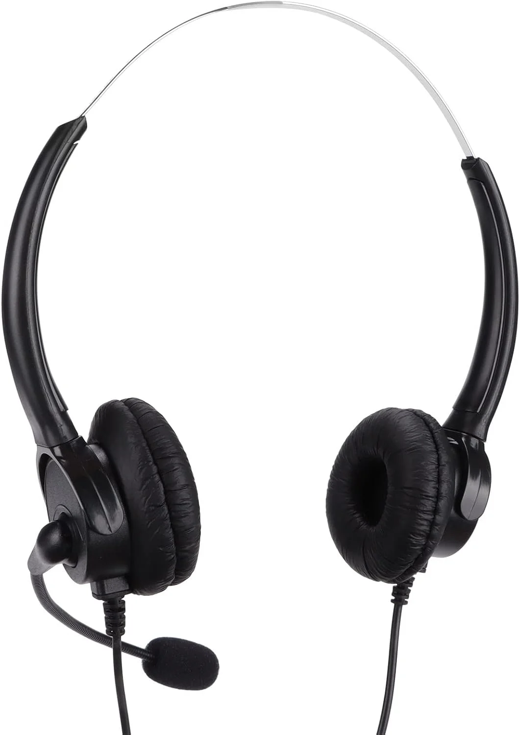 هدست تلفن دو گوشی با قابلیت حذف نویز مناسب مراکز تماس و خدمات مشتریان