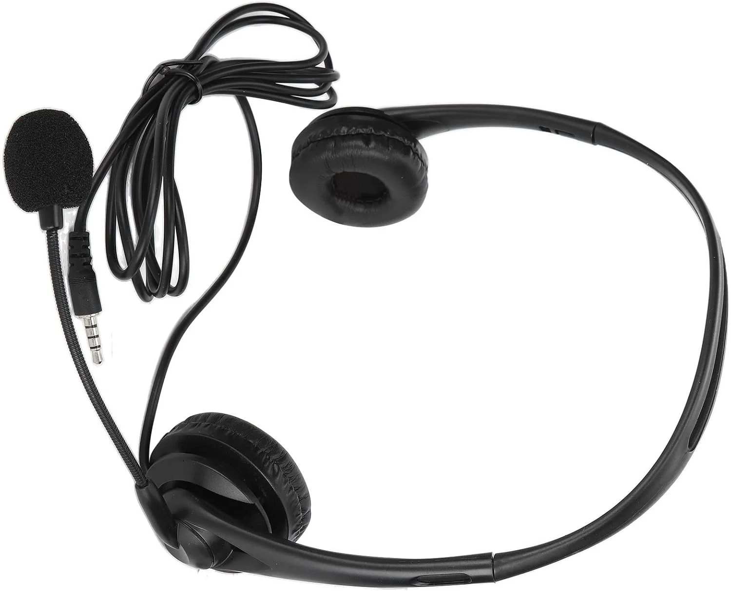 هدست سیمی، هدست کامپیوتر 3.5 میلی متری/USB، هدفون دو گوشی سیم دار، حذف نویز برای خدمات مشتری تلفنی (مدل 3.5 میلی متری) هدست سیمی، هدست کامپیوتر 3.5 میلی متری/USB، هدفون دو گوشی سیم دار، حذف نویز برای خدمات مشتری تلفنی (مدل 3.5 میلی متری)