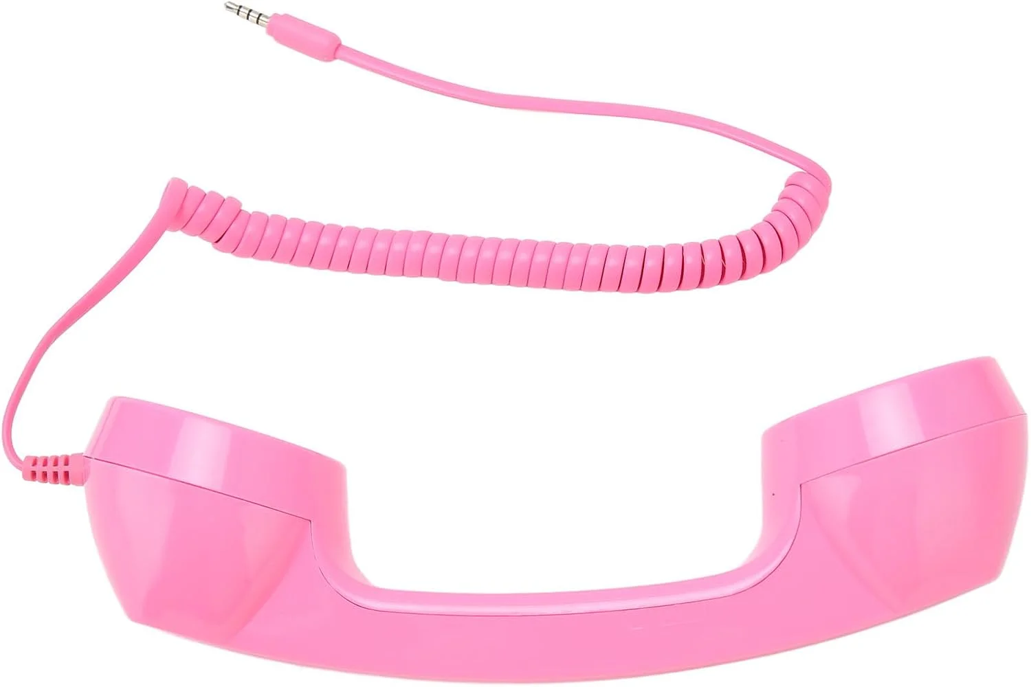 گوشی تلفن رترو Eacam، مقاوم در برابر تشعشع تلفن همراه، دارای میکروفون، سازگار با تمام تلفن های هوشمند و کامپیوترها (صورتی) گوشی تلفن رترو Eacam، مقاوم در برابر تشعشع تلفن همراه، دارای میکروفون، سازگار با تمام تلفن های هوشمند و کامپیوترها (صورتی)