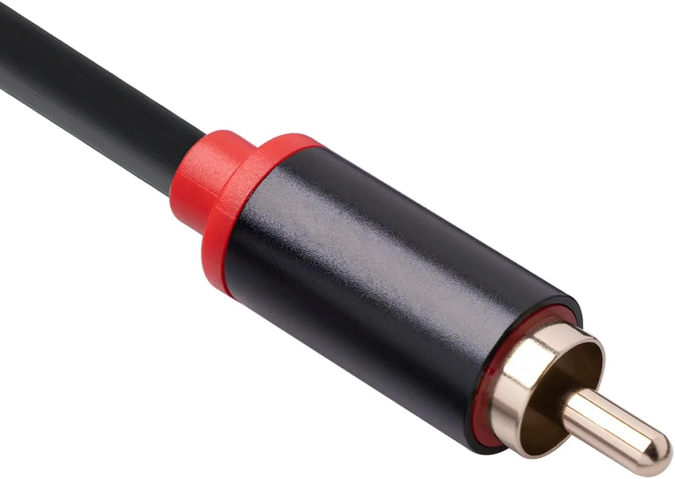 کابل تبدیل 2 RCA نری به 1 RCA مادگی استریو Y آداپتور ساب ووفر با روکش طلا، کابل افزایش طول Y کابل تبدیل 2 RCA نری به 1 RCA مادگی استریو Y آداپتور ساب ووفر با روکش طلا، کابل افزایش طول Y