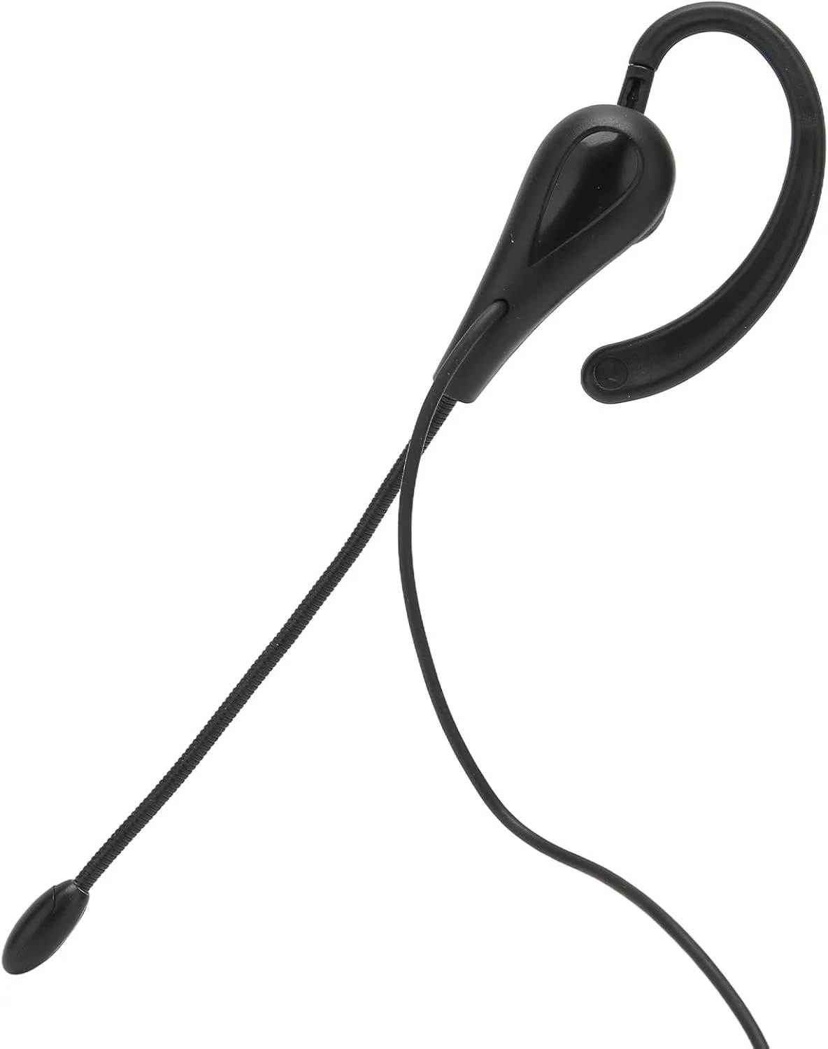 هدست مرکز تماس گوشیدا، هدفون سیمی 3.5 میلی متری تک گوش با میکروفون، برای تلفن های همراه لپ تاپ، برای بازاریابی تلفنی