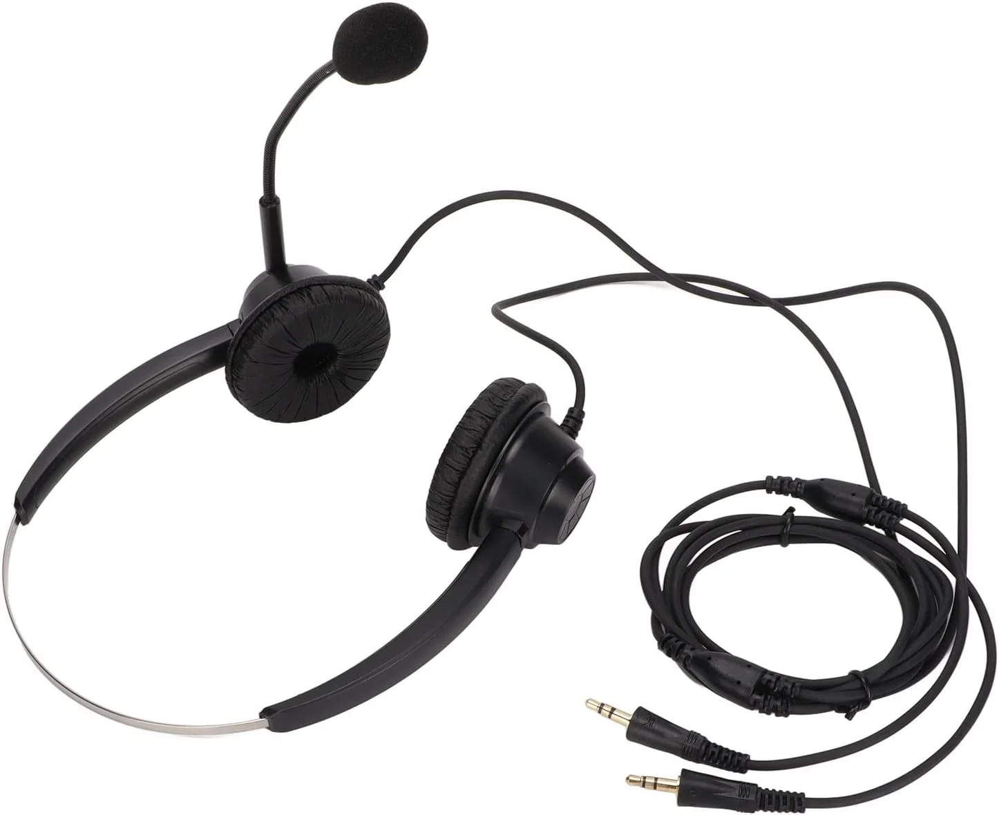 هدست مرکز تماس H360D-PC، هدست رو گوشی کامپیوتر با میکروفون برای خدمات مشتریان خانگی، هدست تلفن با میکروفون حذف نویز هدست مرکز تماس H360D-PC، هدست رو گوشی کامپیوتر با میکروفون برای خدمات مشتریان خانگی، هدست تلفن با میکروفون حذف نویز