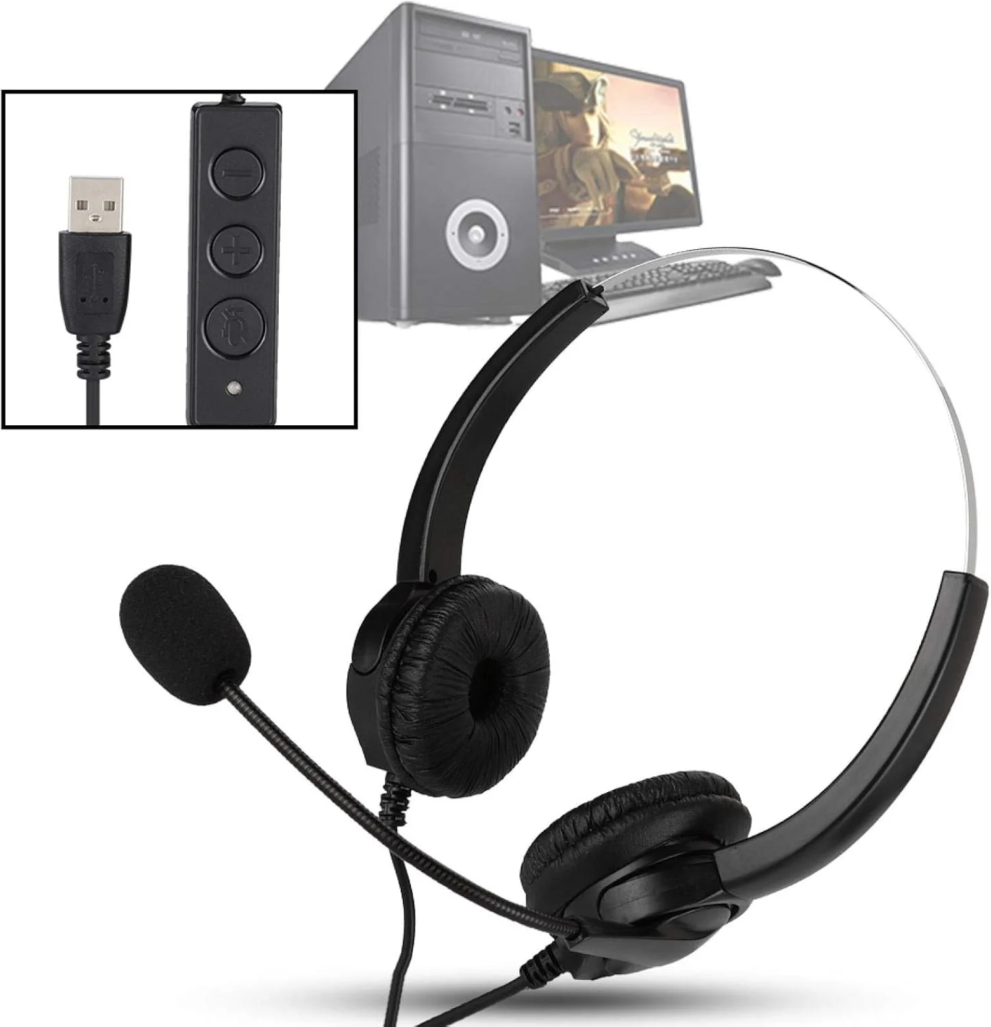 هدست قابل تنظیم و جمع و جور برای مراکز تماس هدست قابل تنظیم و جمع و جور برای مراکز تماس