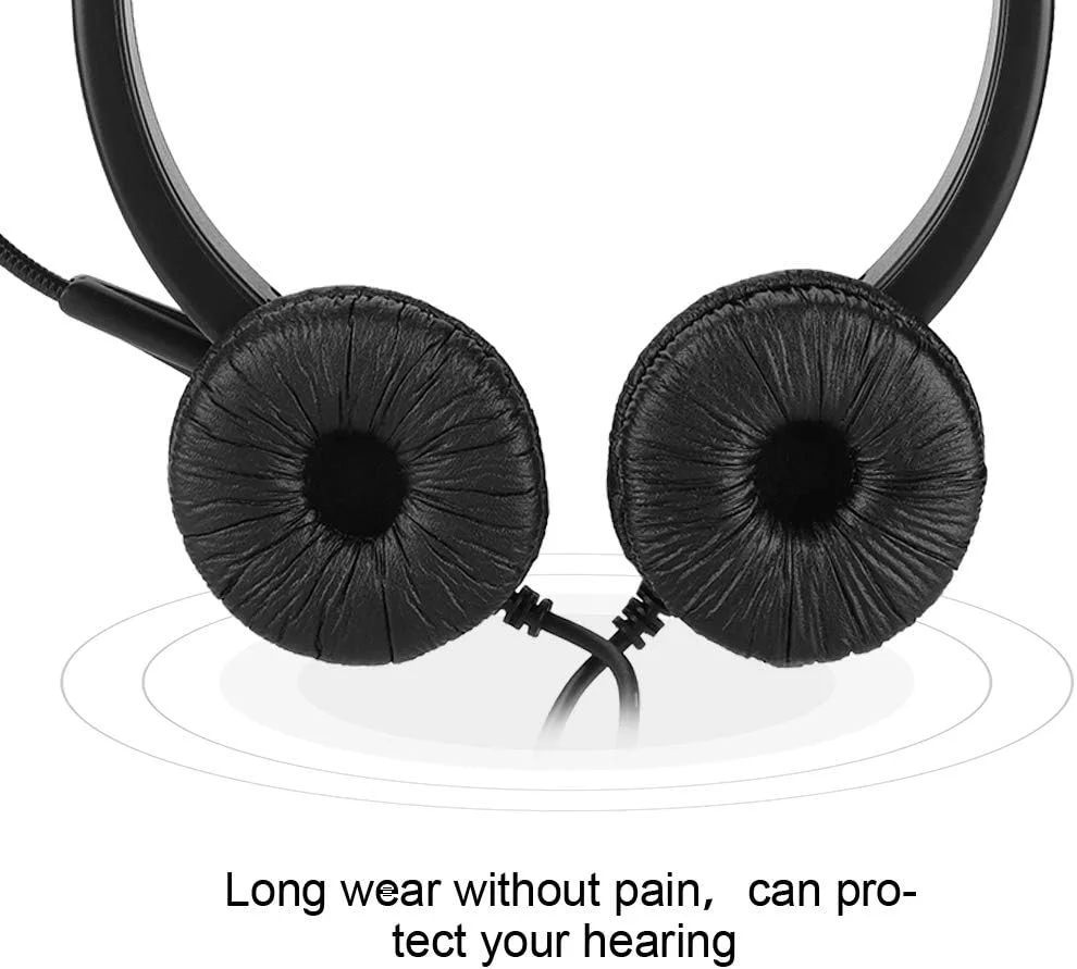 هدست قابل تنظیم و جمع و جور برای مراکز تماس هدست قابل تنظیم و جمع و جور برای مراکز تماس