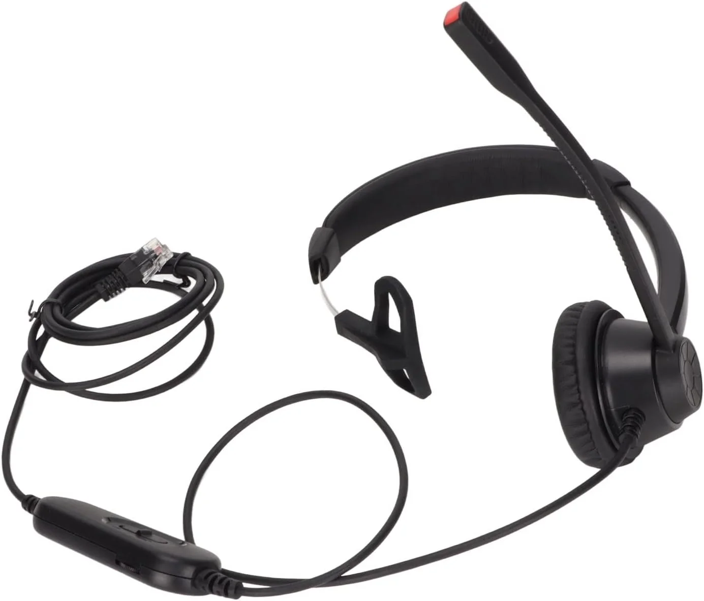هدست تک گوش RJ9، هدست تلفن همراه، هدست خدمات مشتری، هدست تلفن ثابت VOIP با تنظیم صدا و قطع میکروفون برای بازاریابی تلفنی و مراکز تماس هدست تک گوش RJ9، هدست تلفن همراه، هدست خدمات مشتری، هدست تلفن ثابت VOIP با تنظیم صدا و قطع میکروفون برای بازاریابی تلفنی و مراکز تماس