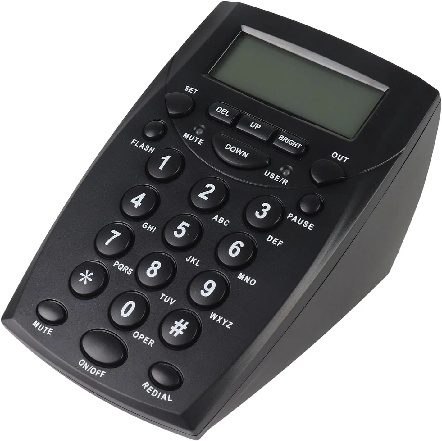 تلفن هدست دار سیم دار با قابلیت حذف نویز، صفحه کلید شماره گیری FSK DTMF با شناسه تماس گیرنده و هدفون برای مرکز تماس، میکروفون حذف نویز با کاربری آسان و تنظیم صدا برای بازاریابی تلفنی، شرکت ها تلفن هدست دار سیم دار با قابلیت حذف نویز، صفحه کلید شماره گیری FSK DTMF با شناسه تماس گیرنده و هدفون برای مرکز تماس، میکروفون حذف نویز با کاربری آسان و تنظیم صدا برای بازاریابی تلفنی، شرکت ها