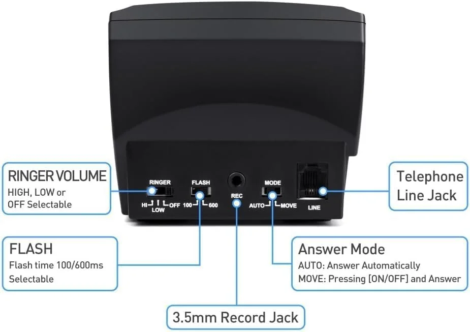تلفن هدست دار مرکز تماس MCHEETA با صفحه کلید و میکروفون حذف نویز، تلفن ثابت سیمی با هدست برای دفتر کار مرکز تماس منزل، مشکی، HT500 تلفن هدست دار مرکز تماس MCHEETA با صفحه کلید و میکروفون حذف نویز، تلفن ثابت سیمی با هدست برای دفتر کار مرکز تماس منزل، مشکی، HT500
