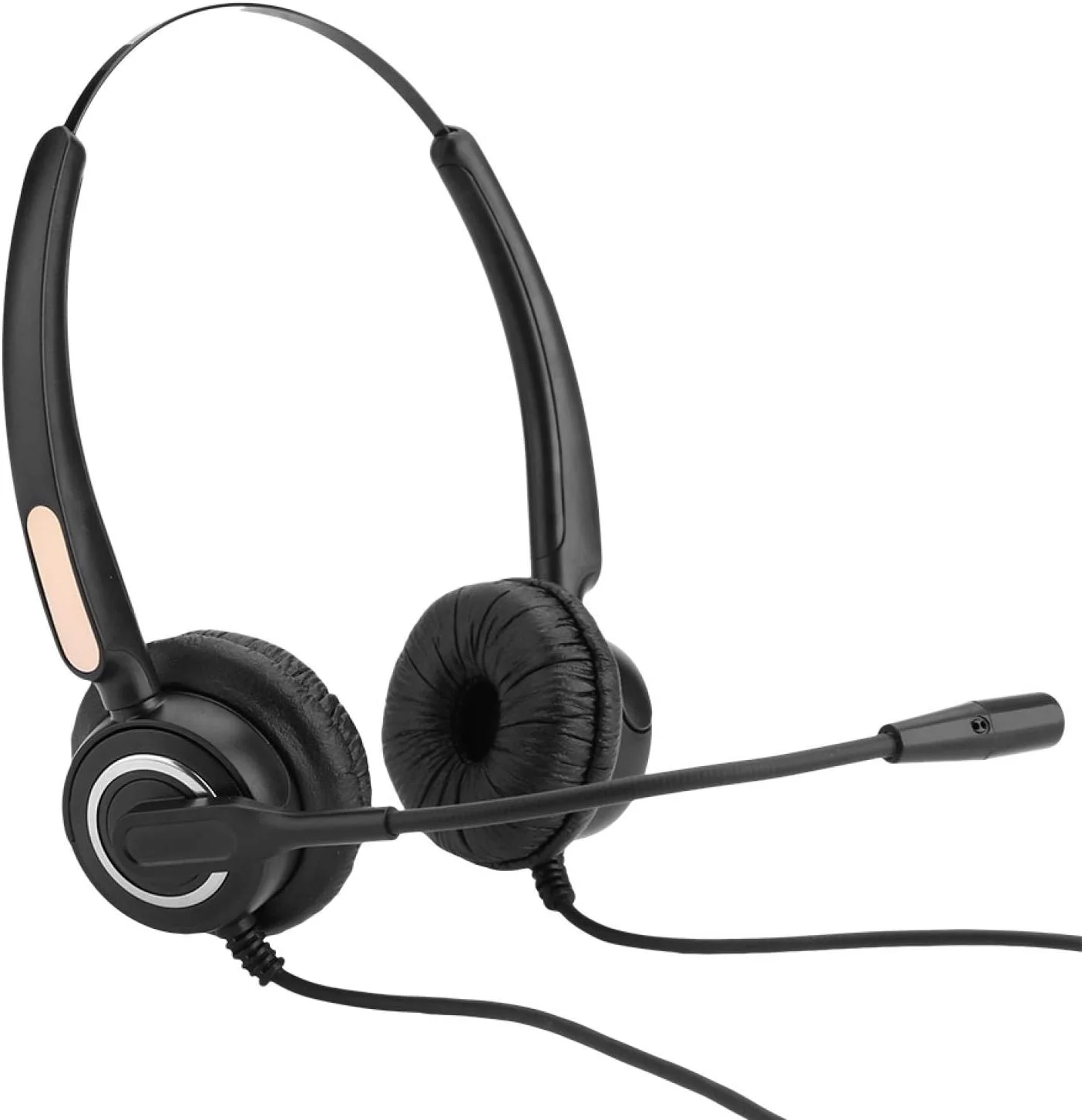 هدفون با قابلیت کنترل صدا و حذف نویز، پشتیبانی از تنظیم صدا و عملکرد قطع صدا، مناسب برای مراکز تماس حرفه ای هدفون با قابلیت کنترل صدا و حذف نویز، پشتیبانی از تنظیم صدا و عملکرد قطع صدا، مناسب برای مراکز تماس حرفه ای