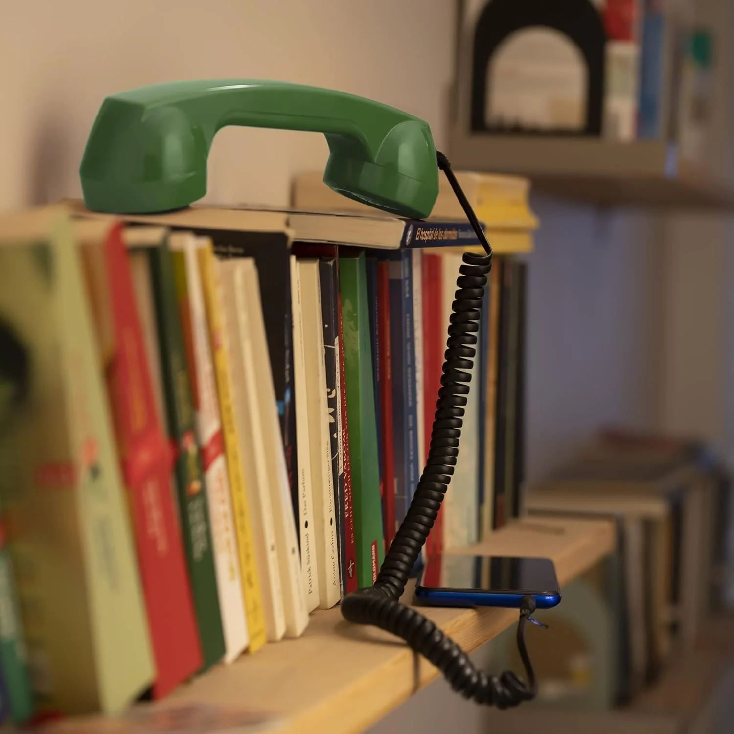 گوشی تلفن همراه Opis Technology 60s micro - سازگار با هدست آیفون دارای میکروفون / هدفون رترو دارای میکروفون / تلفن همراه رترو / هدست دارای میکروفون سازگار با آیفون (سبز) گوشی تلفن همراه Opis Technology 60s micro - سازگار با هدست آیفون دارای میکروفون / هدفون رترو دارای میکروفون / تلفن همراه رترو / هدست دارای میکروفون سازگار با آیفون (سبز)