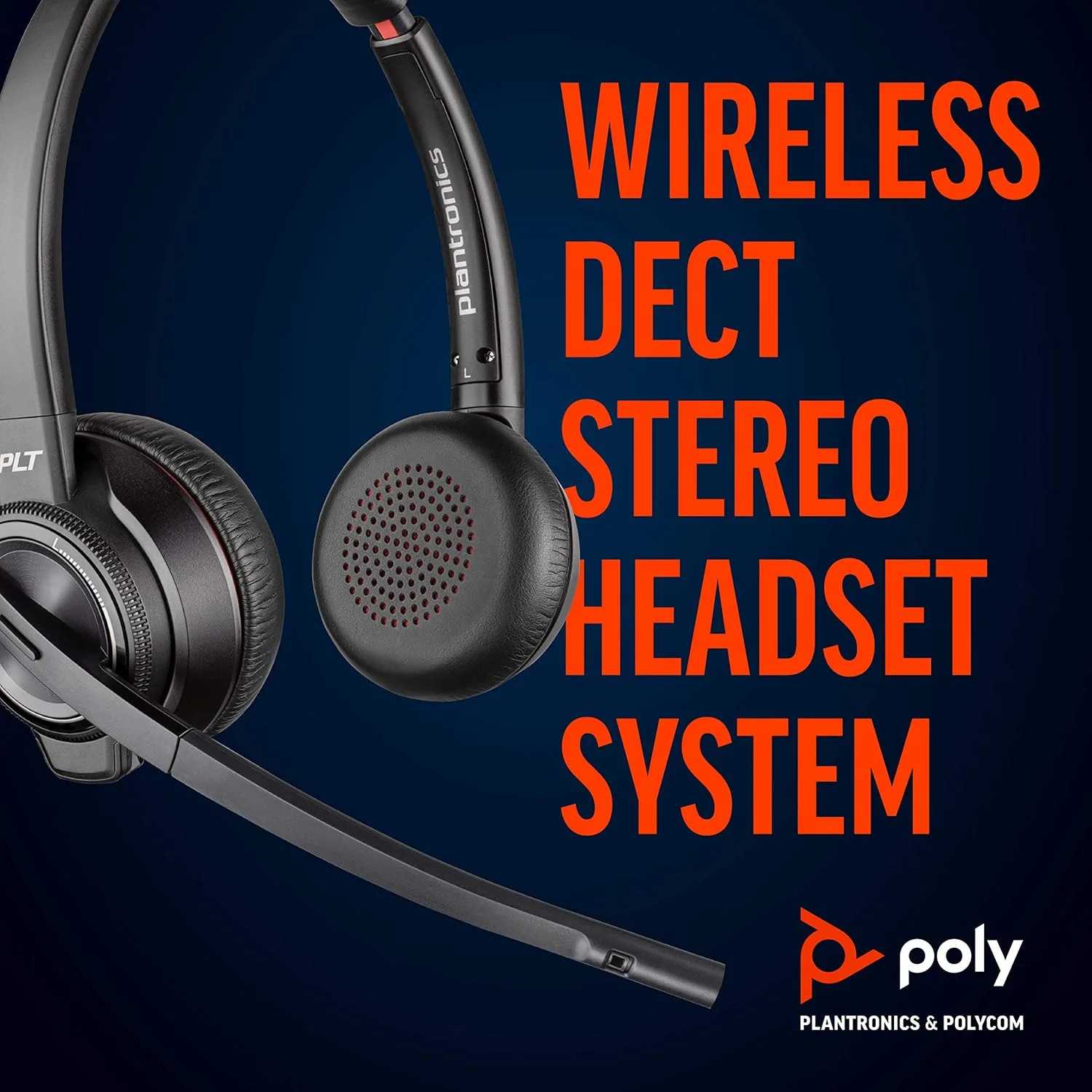 هدست بی سیم دکت دو گوشی (استریو) پلترونیکس Savi 8220 Office (پلی) - سازگار با اتصال به کامپیوتر/مک یا تلفن همراه از طریق بلوتوث - کار با Teams (تایید شده)، Zoom هدست بی سیم دکت دو گوشی (استریو) پلترونیکس Savi 8220 Office (پلی) - سازگار با اتصال به کامپیوتر/مک یا تلفن همراه از طریق بلوتوث - کار با Teams (تایید شده)، Zoom