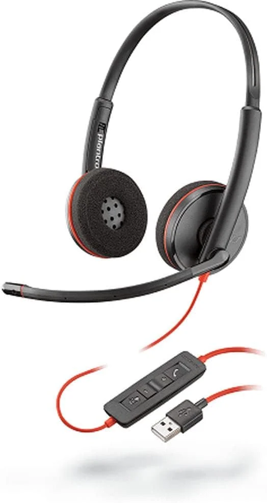 هدست پلنترونیکس Blackwire 3220 - مشکی هدست پلنترونیکس Blackwire 3220 - مشکی