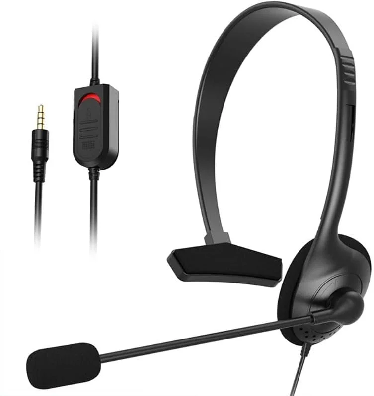 هدست تلفن حرفه ای با صدای عالی برای تماس ها، اتصال USB