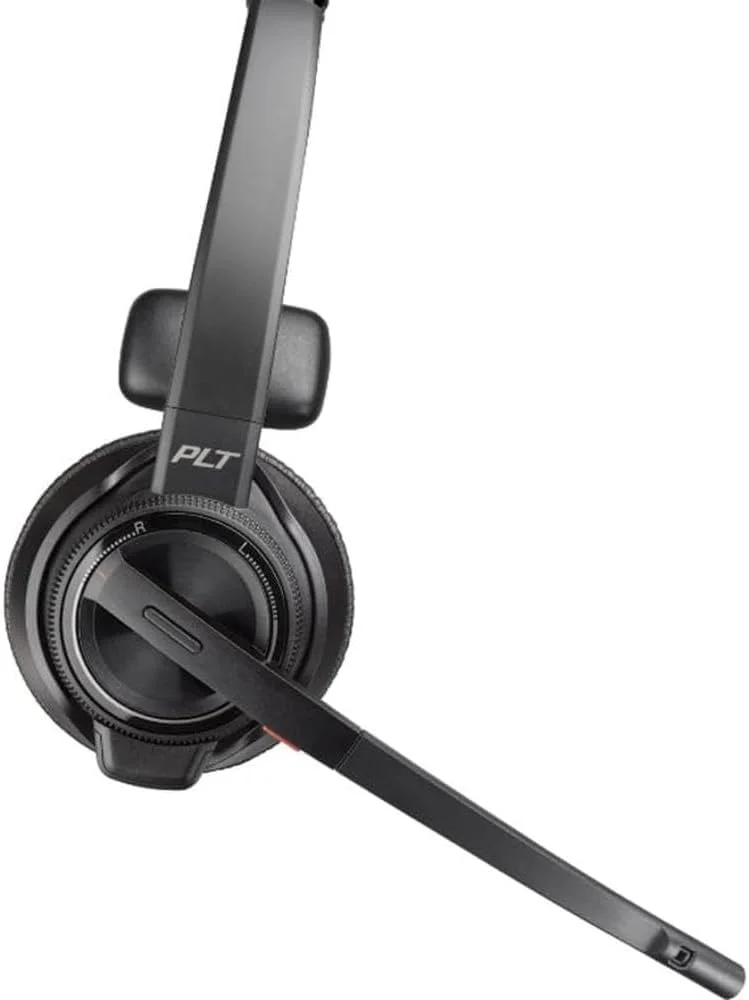 هدست بیسیم مونو Poly Savi 8210 UC USB-A، مشکی هدست بیسیم مونو Poly Savi 8210 UC USB-A، مشکی