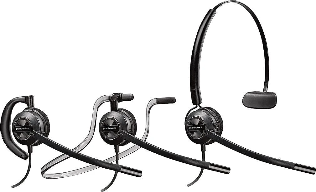 هدست تبدیل شونده پُلی Plantronics - EncorePro HW540 - هدست سیمی تبدیل شونده (3 حالت استفاده) با میکروفون بوم - اتصال به کامپیوتر و/یا تلفن رومیزی هدست تبدیل شونده پُلی Plantronics - EncorePro HW540 - هدست سیمی تبدیل شونده (3 حالت استفاده) با میکروفون بوم - اتصال به کامپیوتر و/یا تلفن رومیزی