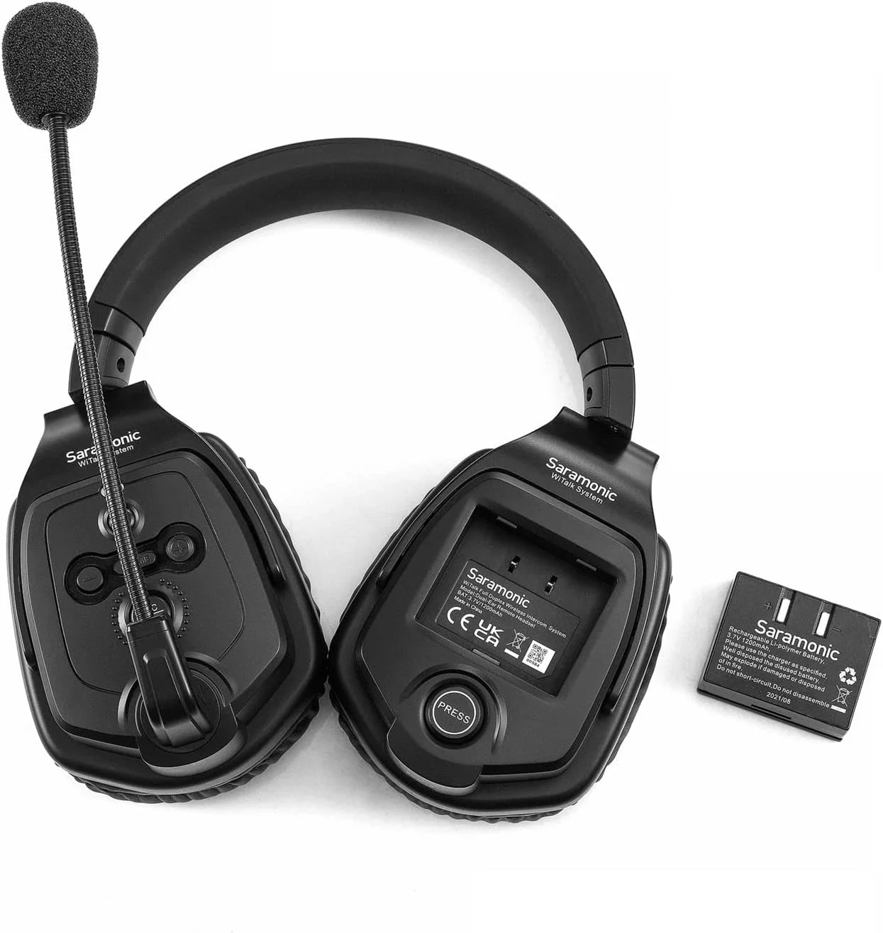 هدست دو گوش ریموت Saramonic WiTalk-DRH برای سیستم اینترکام WiTalk هدست دو گوش ریموت Saramonic WiTalk-DRH برای سیستم اینترکام WiTalk