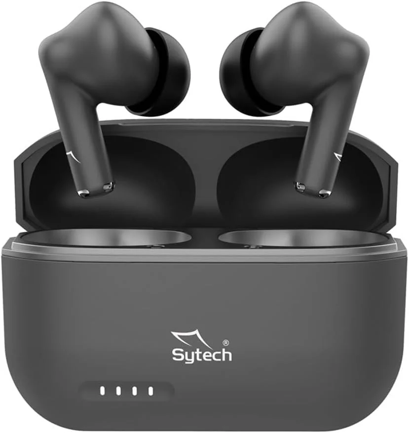 هدفون بی سیم سای تک SY-TWS760NG مدل QMOODS - مشکی هدفون بی سیم سای تک SY-TWS760NG مدل QMOODS - مشکی