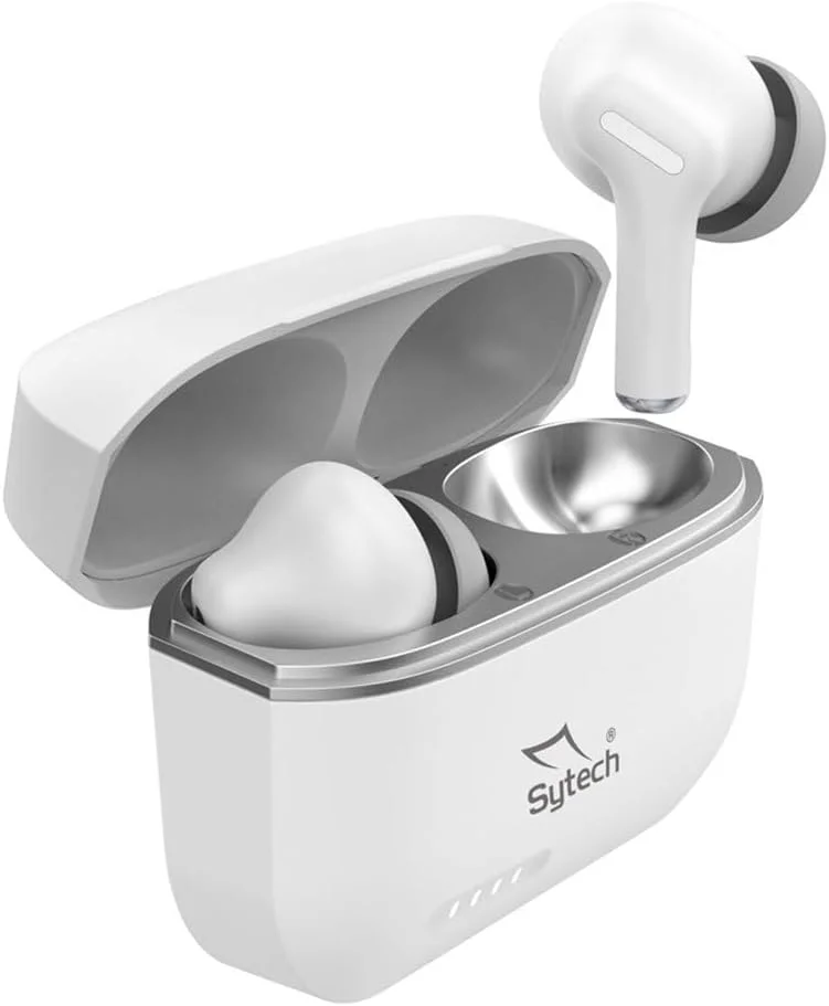 هدفون بی‌سیم سای‌تک مدل SY-TWS760BL - سفید