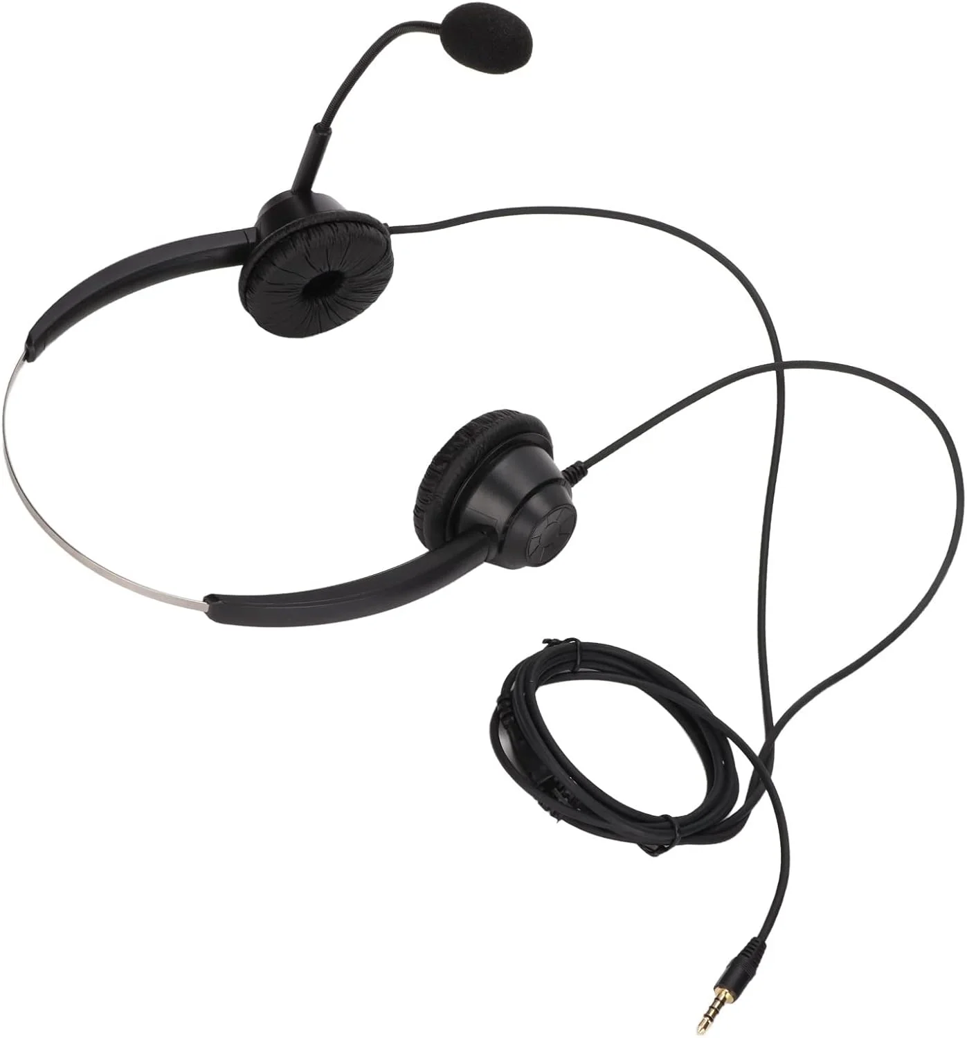 هدست تلفن، هدست خدمات مشتری با جک 3.5 میلیمتری و حذف نویز، هدست دو گوشی با میکروفون برای تلفنهای VOIP و مراکز تماس هدست تلفن، هدست خدمات مشتری با جک 3.5 میلیمتری و حذف نویز، هدست دو گوشی با میکروفون برای تلفنهای VOIP و مراکز تماس