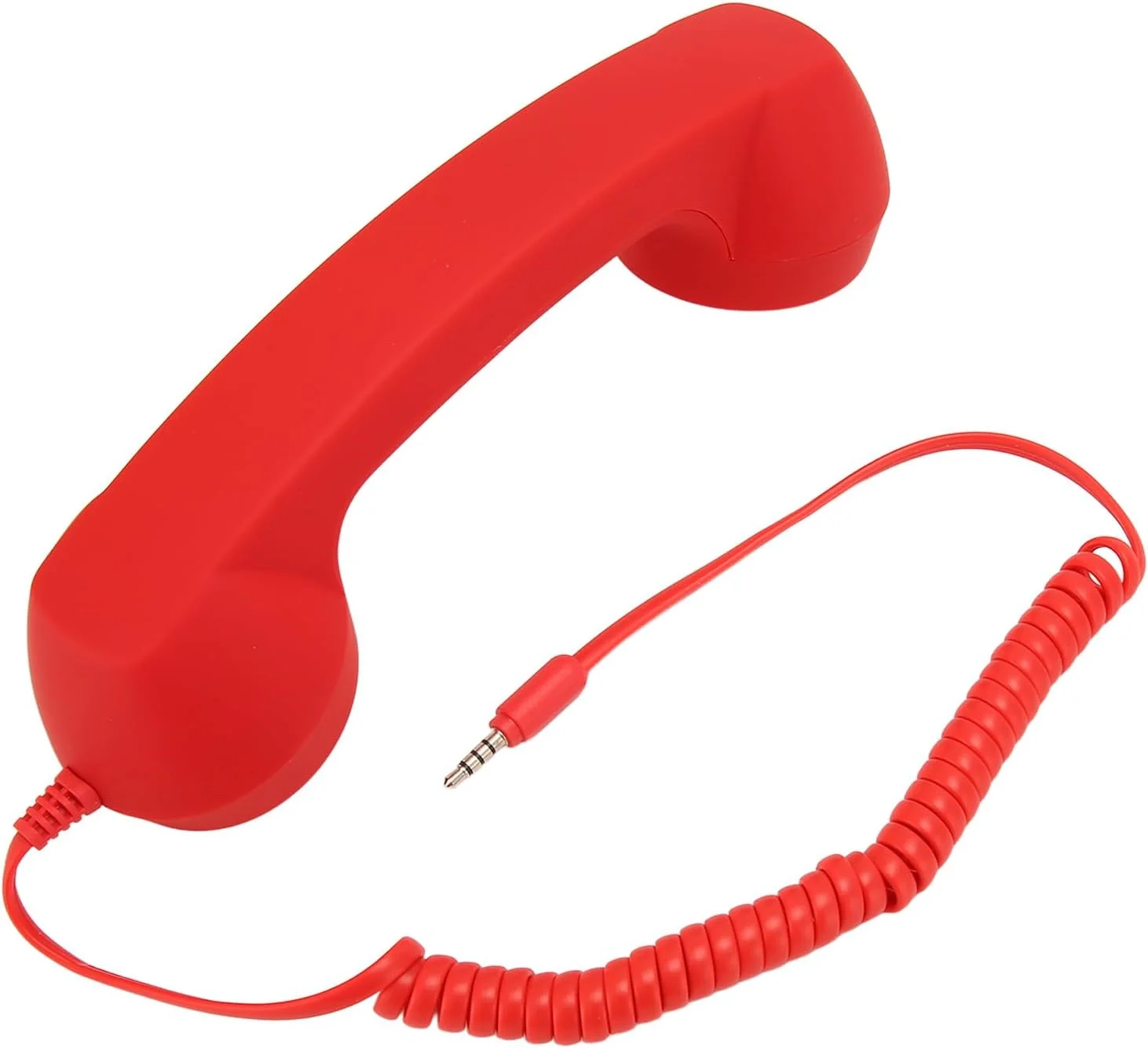 گوشی تلفن رترو Tihebeyan با سیم (قرمز)