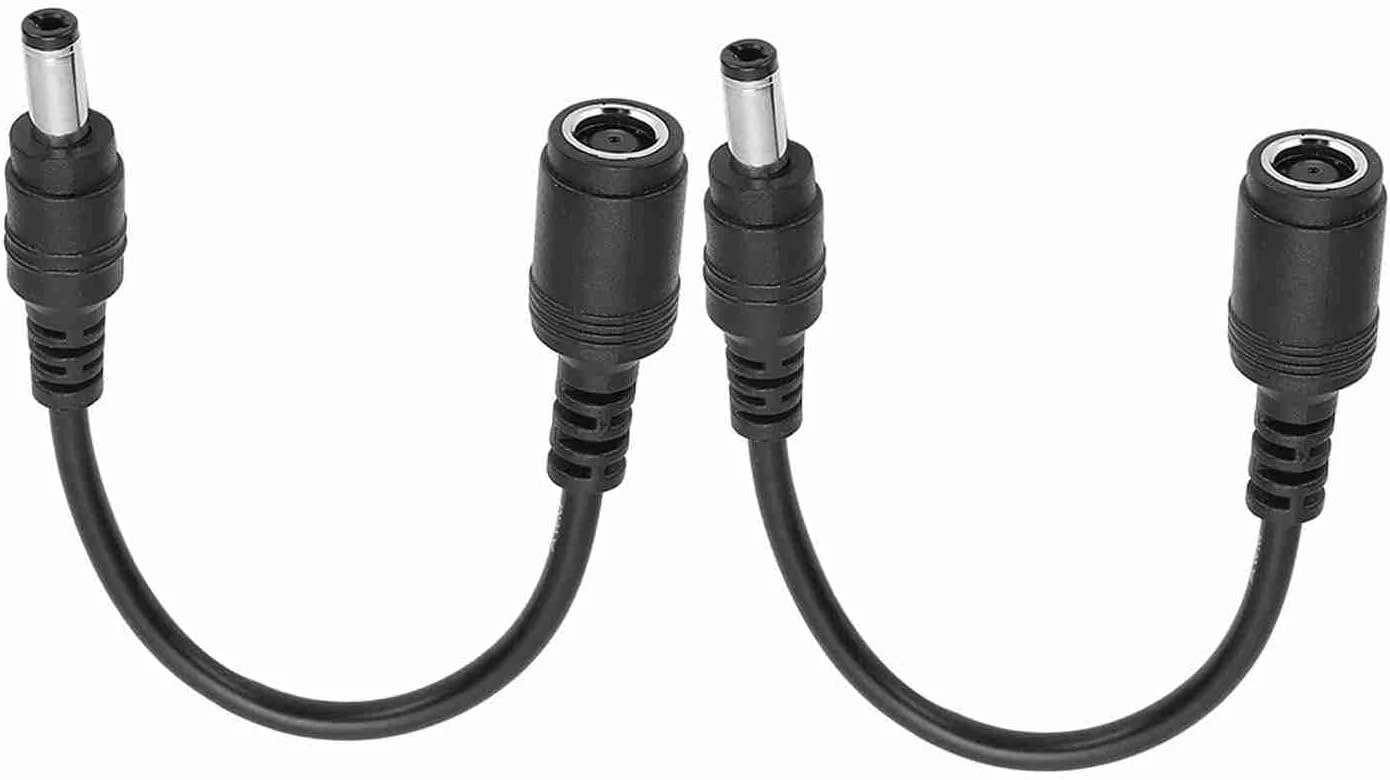 کابل تبدیل شارژ سریع آداپتور لپ تاپ 7.4x5.0mm مادگی به 5.5x2.5mm نری، جنس ABS برای لپ تاپ، سایز کوچک، مقاوم در برابر سایش