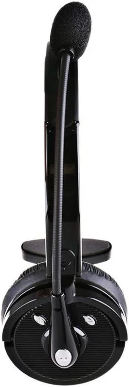 هدست تلفن متنوع TISTIK سازگار با تلفن های ثابت - هدست تلفن دو گوش بی نهایت با میکروفون با قابلیت کاهش نویز 4 برابر، تاشو، قابل حمل و بادوام هدست تلفن متنوع TISTIK سازگار با تلفن های ثابت - هدست تلفن دو گوش بی نهایت با میکروفون با قابلیت کاهش نویز 4 برابر، تاشو، قابل حمل و بادوام