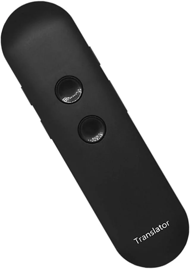 دستگاه مترجم زبان قابل حمل با پشتیبانی از ۹۷ زبان، ترجمه صوتی آنلاین، تفسیر همزمان، ترجمه متن و عکس از طریق اپلیکیشن، تبدیل گفتار به متن، مناسب برای یادگیری، سفر، ارتباطات تجاری