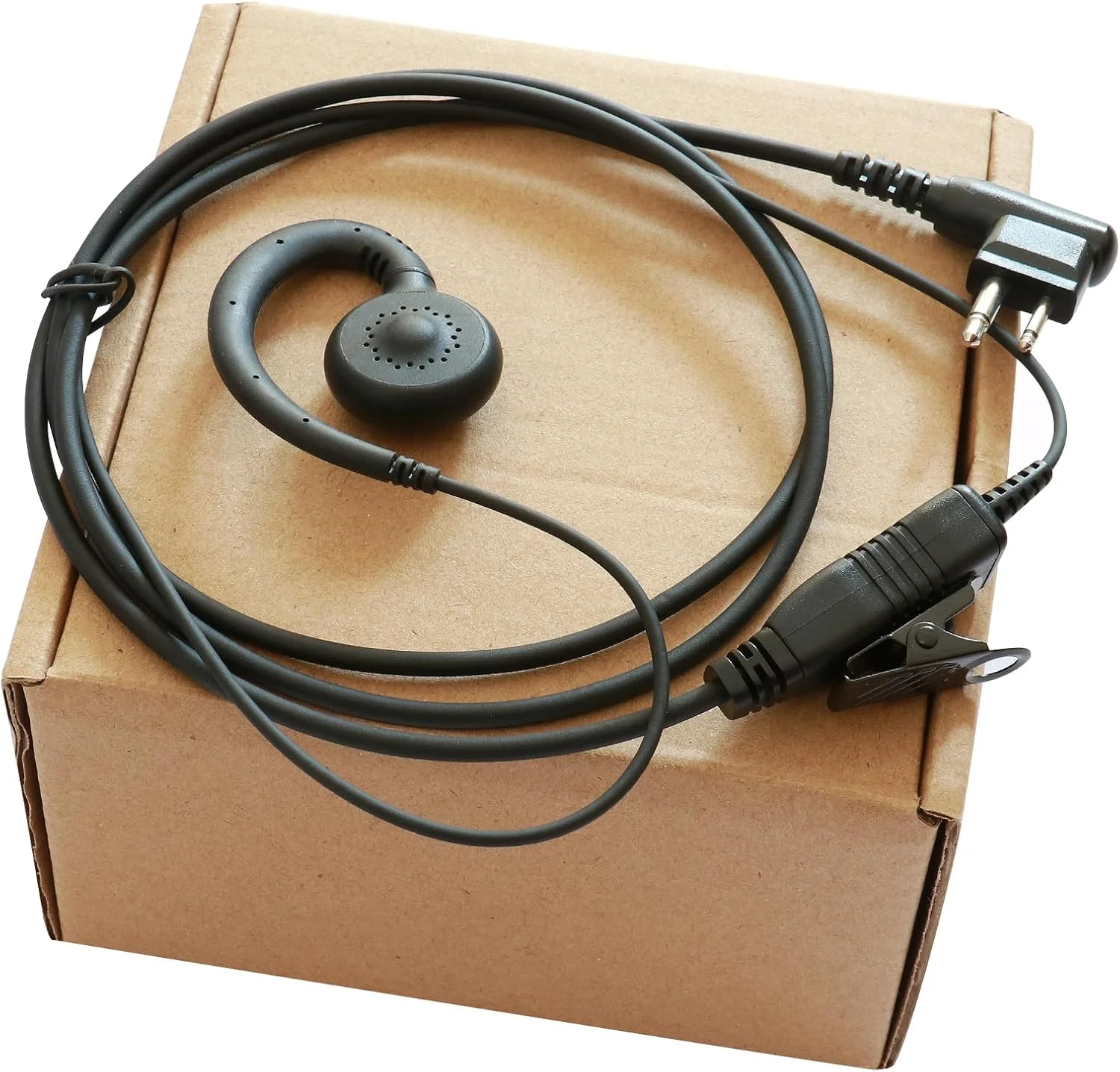 گوشی یک طرفه RLN6423 HKLN4604 با میکروفون و دکمه PTT | مناسب برای DP1400, XT420, XT460, CP040 و سایر واکی تاکی های 2 پین