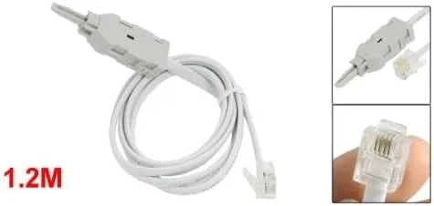 کابل تست تلفن RJ11 مدل XYWHPGV با سیم 1.2 متری