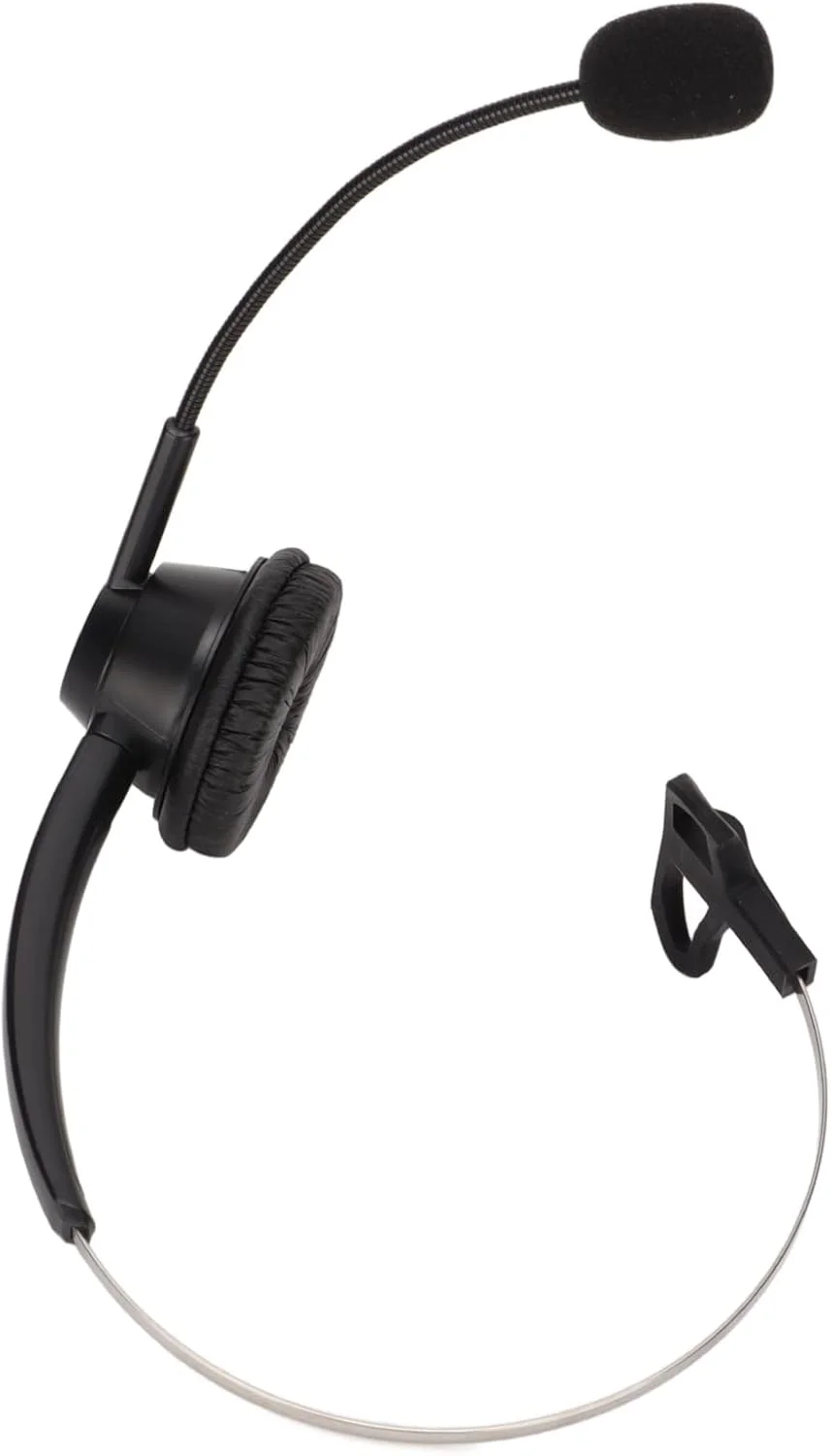 هدست تلفن XUMIUZIY مدل H360‑RJ9‑VA، هدست تلفن RJ9، هدست تجاری تک گوش مشکی با قابلیت تنظیم، مناسب برای دفاتر و مراکز تماس