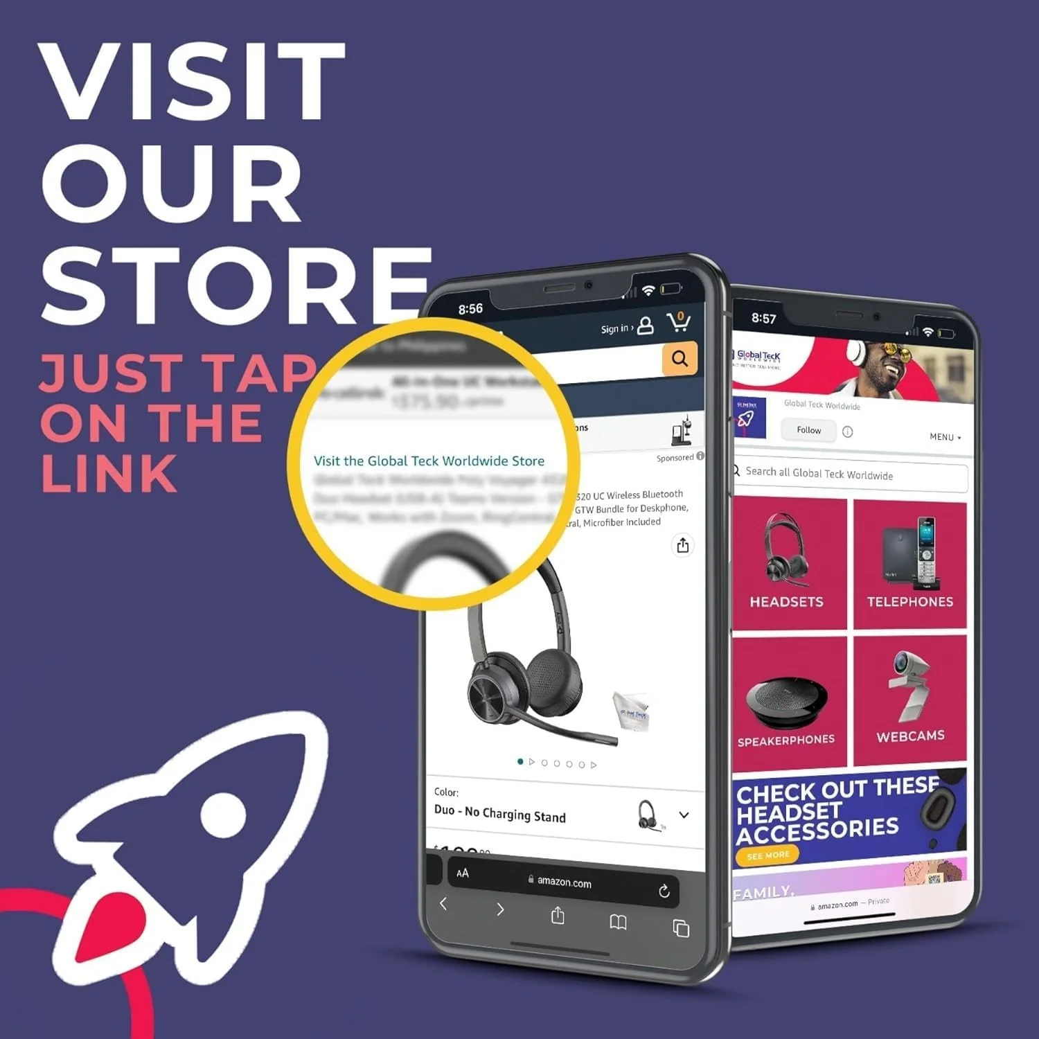 آداپتور هدست بی‌سیم Yealink EHS61 - سازگار با Mitel، Unify، Poly، Yealink T2X و T4XG، اتصال آسان، کنترل تماس از راه دور (پاسخ و قطع تماس)، سازگار با هدست Yealink DECT - همراه با دستمال GTW