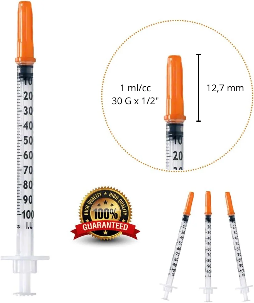 بسته 10 عددی لوله پلاستیکی 1 میلی لیتر/سی سی 30G (0.3 x 12.7 میلی متر)، ابزار اندازه گیری چند منظوره، بسته بندی جداگانه (30G 1/2 اینچ) بسته 10 عددی لوله پلاستیکی 1 میلی لیتر/سی سی 30G (0.3 x 12.7 میلی متر)، ابزار اندازه گیری چند منظوره، بسته بندی جداگانه (30G 1/2 اینچ)