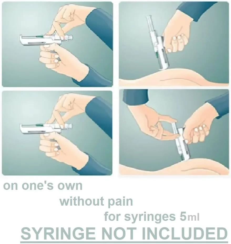 دستگاه تزریق چندبار مصرف با سرنگ 5 میلی لیتری دستگاه تزریق چندبار مصرف با سرنگ 5 میلی لیتری