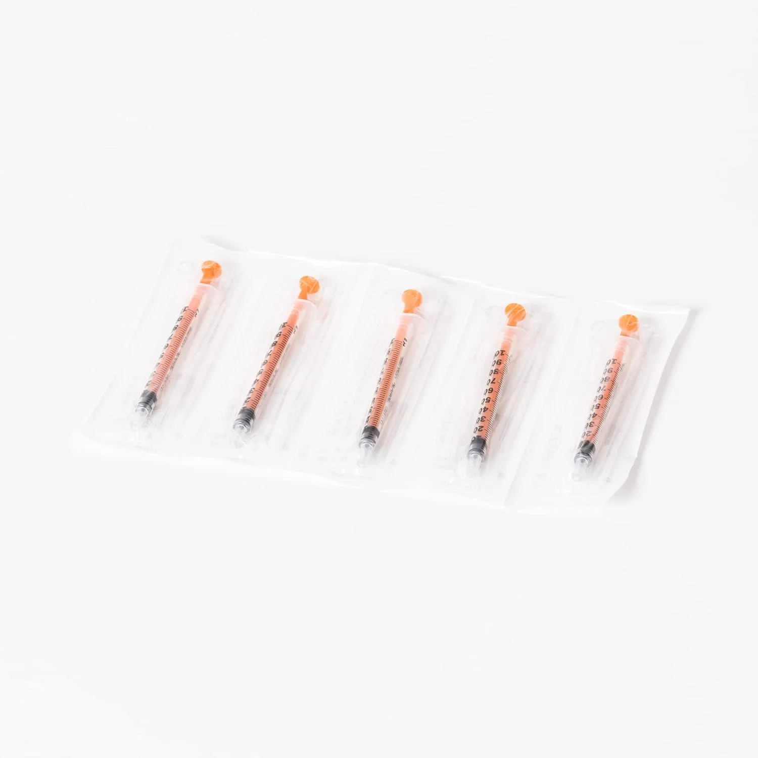 سرنگ انسولین بدون سوزن Pic Solution 02071000090300، بسته 100 عددی، ظرفیت 1 میلی لیتر