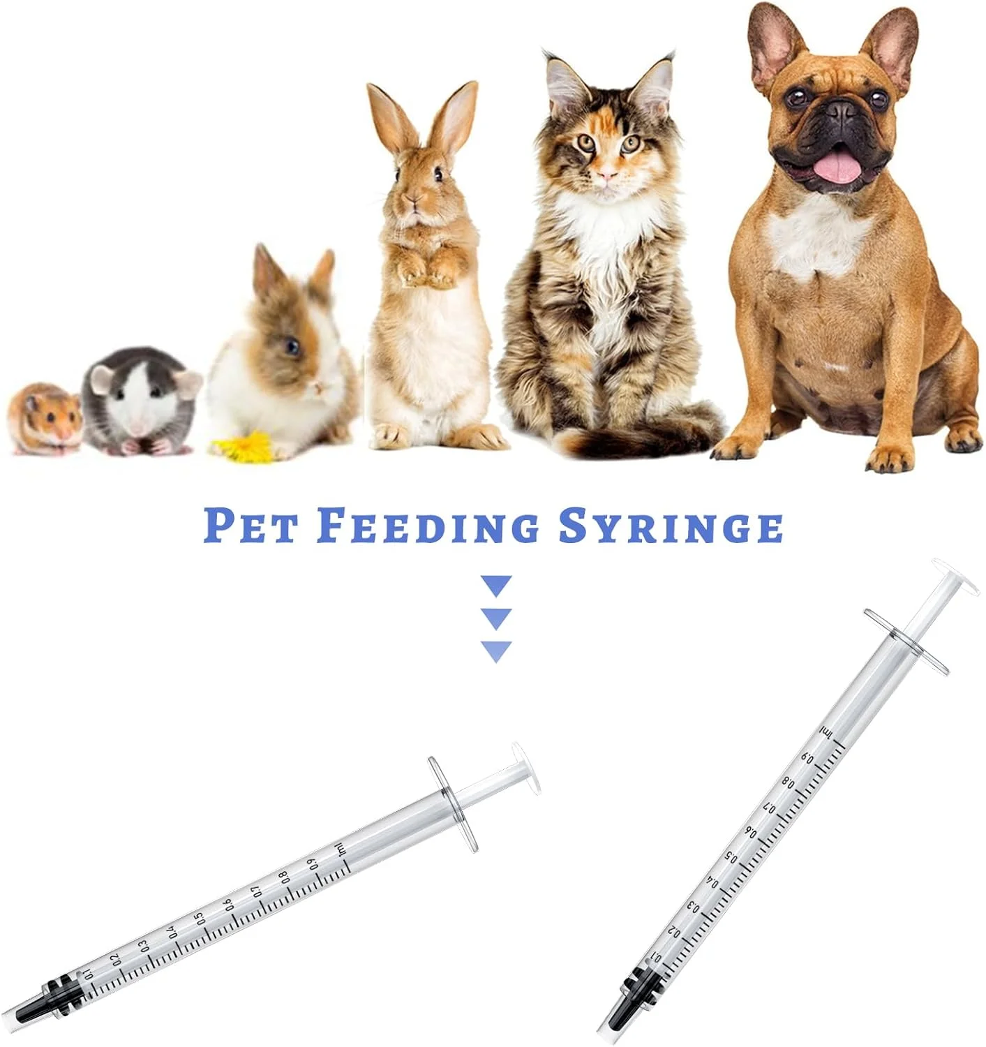 بسته 20 عددی سرنگ 1 میلی لیتری/سی سی SCOOYUCK، بدون سوزن، سرنگ های کوچک پلاستیکی مایع، بسته بندی جداگانه، ایده آل برای علم، اندازه گیری مایعات، تغذیه حیوانات خانگی، روغن کاری یا چسباندن.