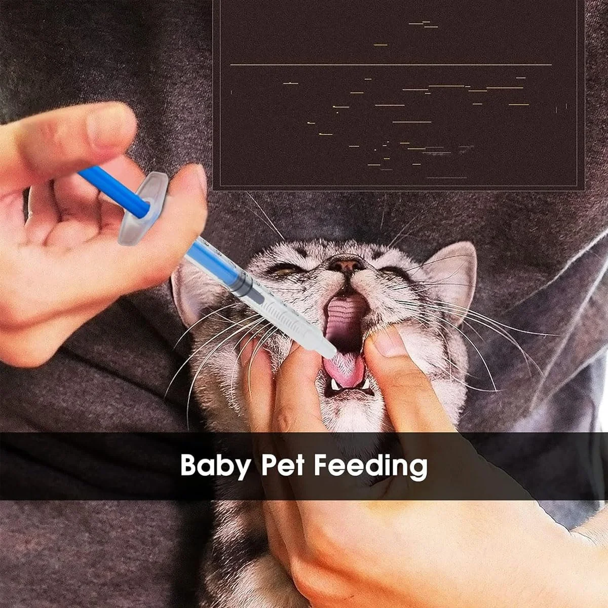 سرنگ پلاستیکی یکبار مصرف با درپوش، بسته 20 عددی، مناسب برای آزمایشگاه های علمی، اندازه گیری مایعات، تغذیه حیوانات خانگی، استفاده از روغن یا چسب (20 عدد 1 میلی لیتر)