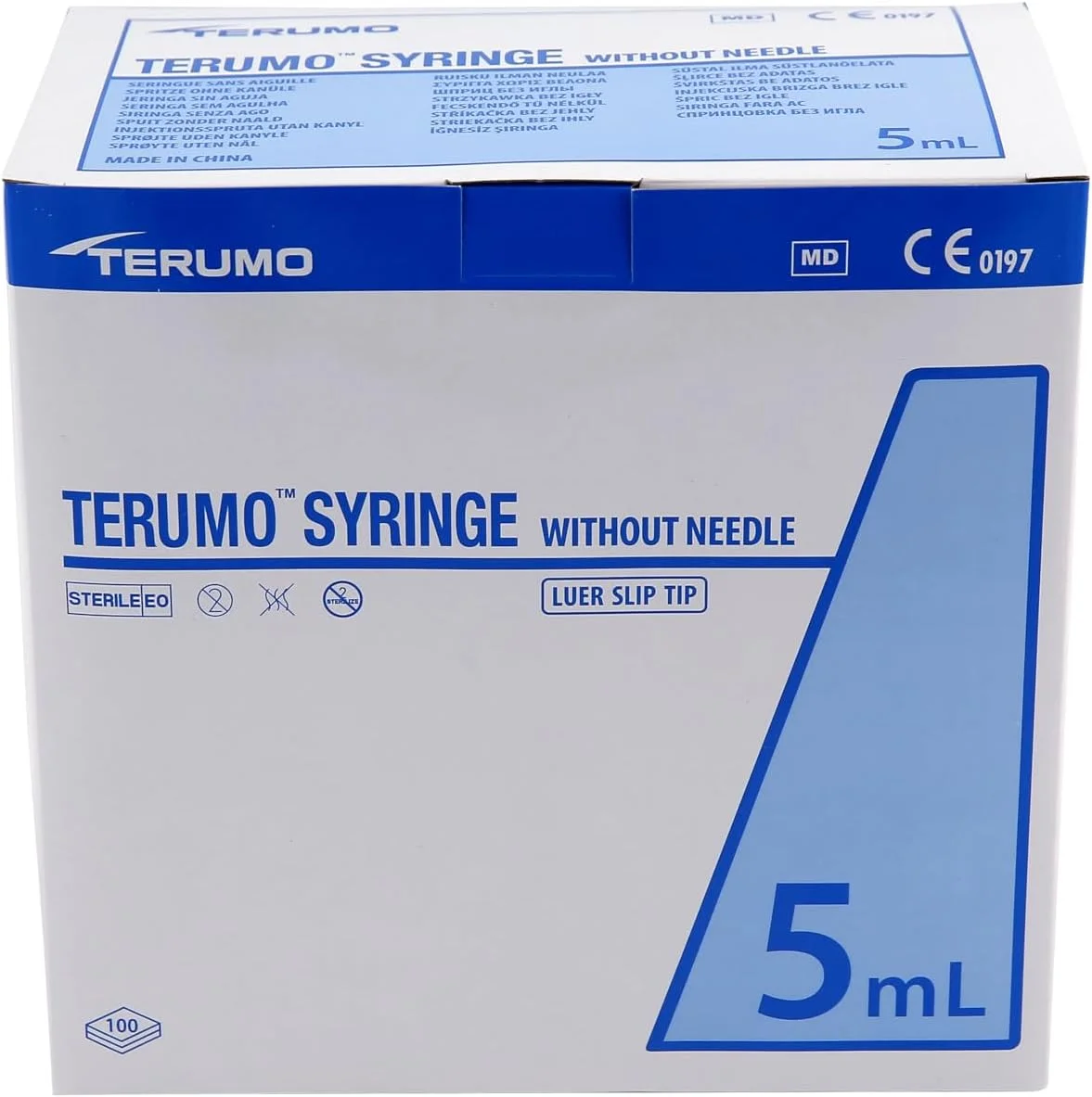 سرنگ یکبار مصرف 5 میلی لیتری تِرمو - بسته 100 عددی