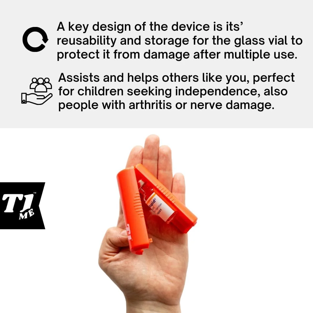 نگهدارنده ویال و سرنگ T1me برای کاربران t:slim، ابزار انتقال انسولین برای دیابت نوع 1 و نوع 2، محافظ بطری، نگهدارنده ویال، قرمز نگهدارنده ویال و سرنگ T1me برای کاربران t:slim، ابزار انتقال انسولین برای دیابت نوع 1 و نوع 2، محافظ بطری، نگهدارنده ویال، قرمز