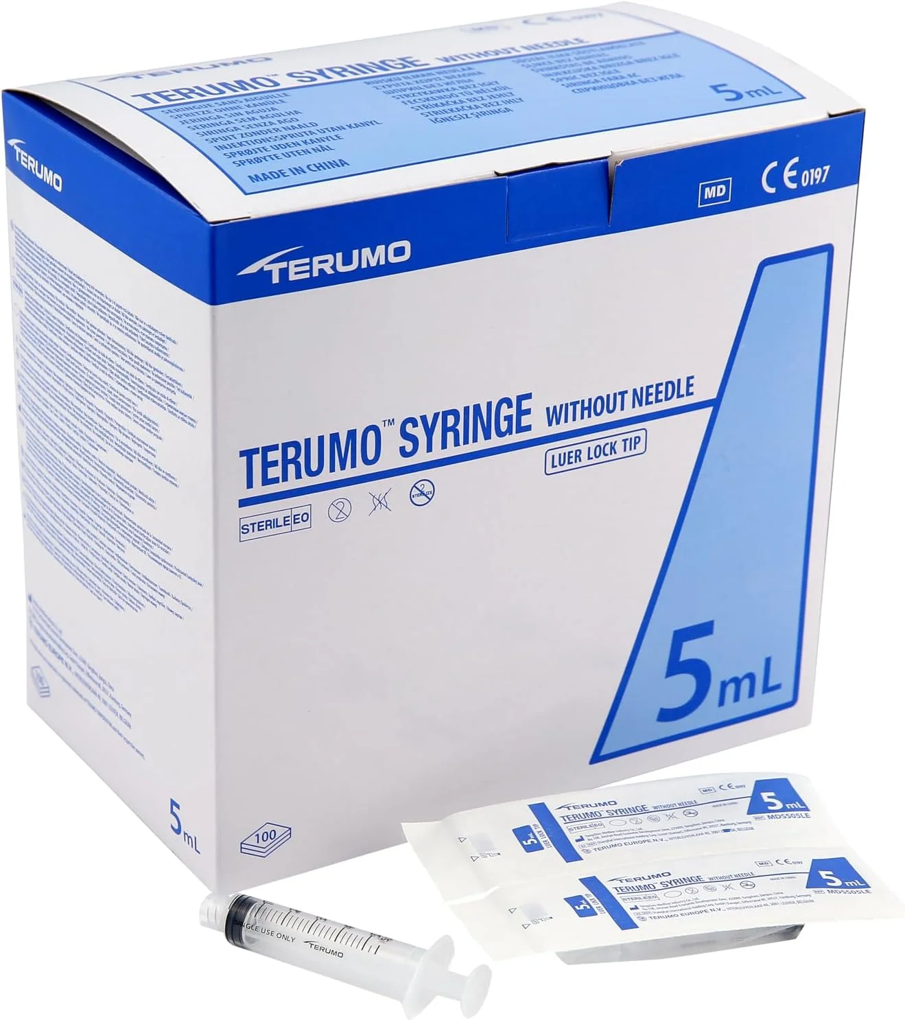 سرنگ 5 میلی لیتری تِرمو بدون سوزن، سر لوئر (بسته 100 عددی) سرنگ 5 میلی لیتری تِرمو بدون سوزن، سر لوئر (بسته 100 عددی)