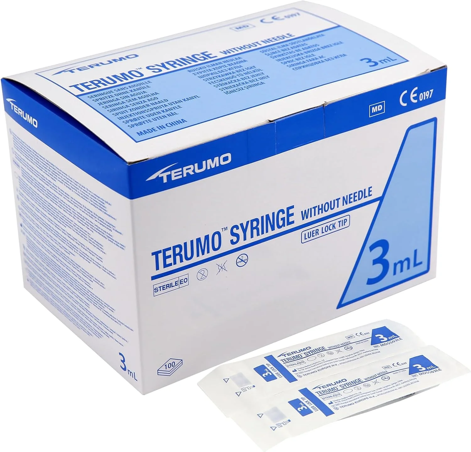 سرنگ 3 میلی لیتری تِرمو بدون سوزن، سر لوئر (بسته 100 عددی) سرنگ 3 میلی لیتری تِرمو بدون سوزن، سر لوئر (بسته 100 عددی)